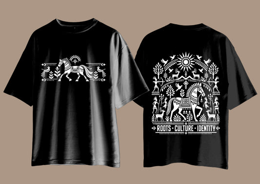 Roots Culture Identity Tribal Oversized Standard T-Shirt
