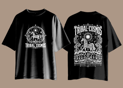 Tribal Cosmos Oversized Standard T-Shirt