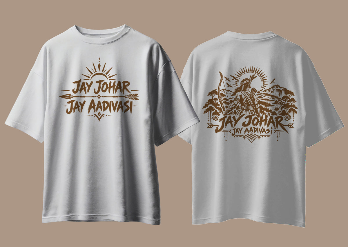 Jay Johar Jay Aadivasi Oversized Standard T-Shirt