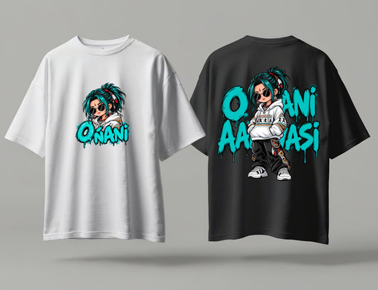 O Nani Terry Oversized Tee | Tribeo