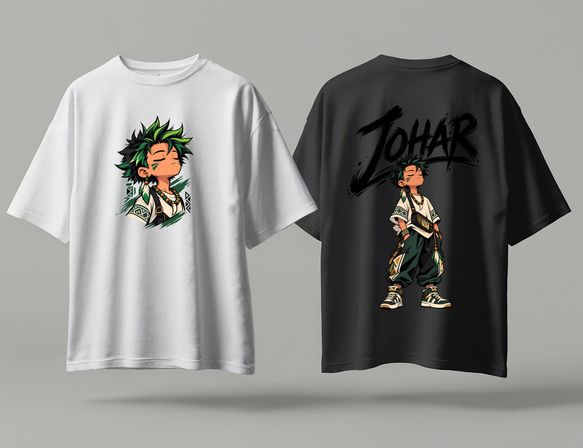 Johar Oversized Classic Tibal T-Shirt | Tribeo