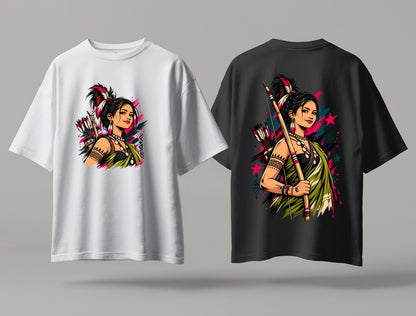 Tribal Archer Oversized Classic T-Shirt | Tribeo