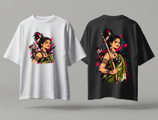 Tribal Archer Oversized Classic T-Shirt | Tribeo