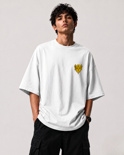 Jay Johar Jay Aadivasi Mask Oversized Classic T-Shirt | Tribeo